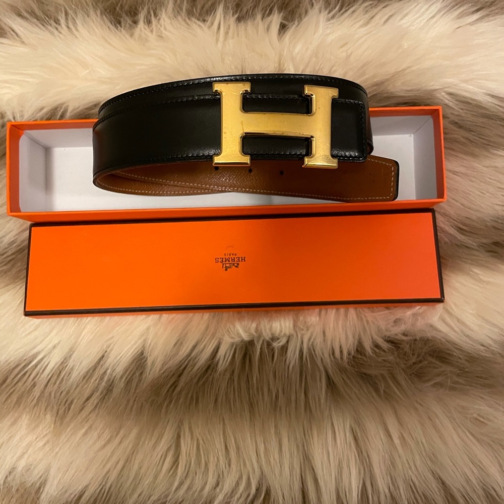 Authentic Hermès belt 72’